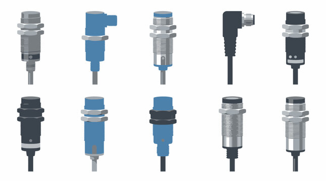 Cylindrical Inductive Proximity Sensors for Industrial Automation and Robotics