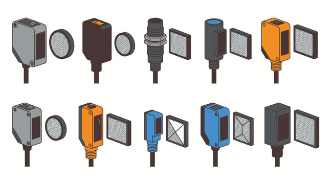 Photoelectric Retroreflective Sensors for Conveyor Belts and Industrial Automation