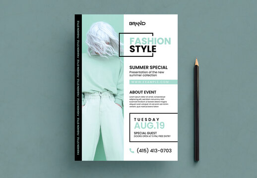 Fashion Style Summer Special Flyer