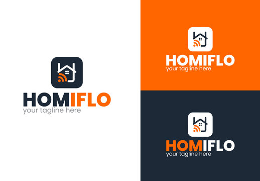 Homiflo Logo Design