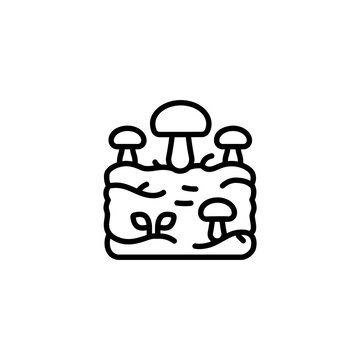 Home Mushroom Growing Kit Icon
