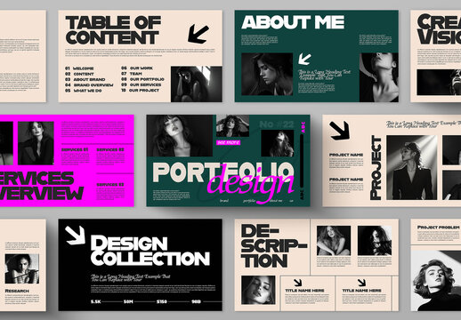 Brand Strategy Portfolio Presentation Design