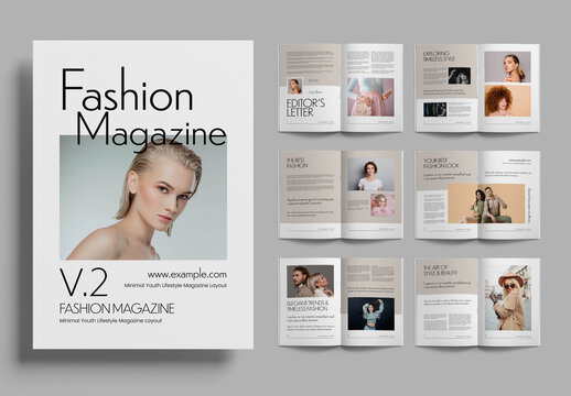 Fashion Magazine Template