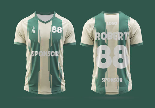 Modern Football Jersey Template Design