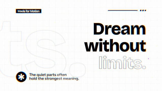 Bold Motion Typography 08