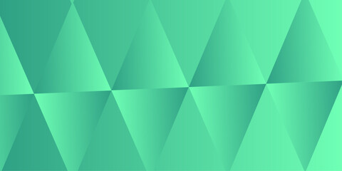 Obraz premium Green polygonal mosaic background. 3d Triangles, abstract background. Design wallpaper. Abstract Color Low Poly Background. Polygon Pattern. Creative Design. Used for presentation, information .