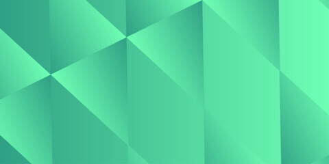 Obraz premium Green polygonal mosaic background. 3d Triangles, abstract background. Design wallpaper. Abstract Color Low Poly Background. Polygon Pattern. Creative Design. Used for presentation, information .