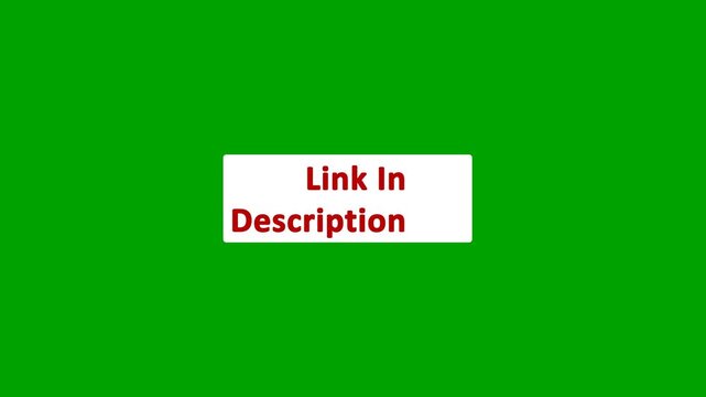 Link in description, in the description on green background. Full HD. 4K