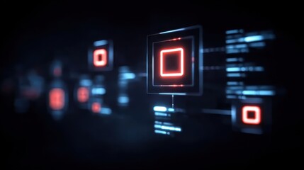 Naklejka premium Visual software application code requires programming and coding for an interface to manage system integration systematically.