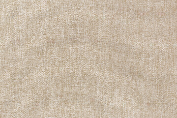 Fototapeta premium Brown cotton fabric texture background, seamless pattern of natural textile.
