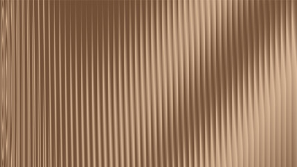 Fototapeta premium Abstract background of brown vertical lines, light effect with subtle wave, modern texture.