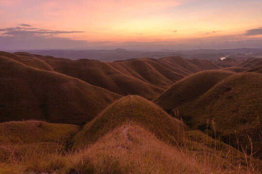 Ndapayami Hills at Sunset in East Sumba