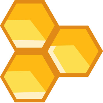 bee and honey illustration