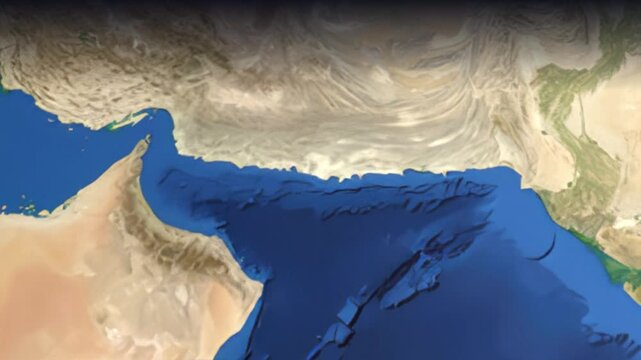 Animated Flight Route Map from Doha Qatar to Munich Germany