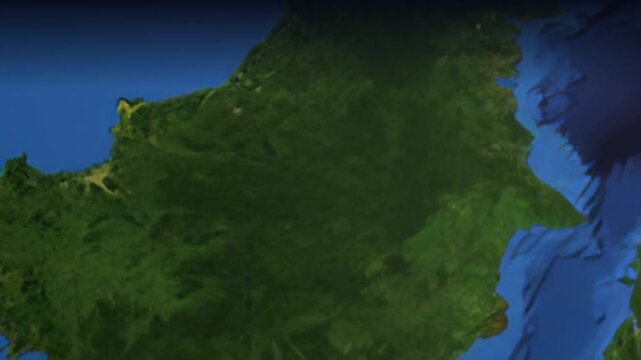 Animated Flight Path Map from Singapore to Phoenix Arizona