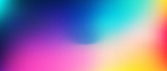 Obraz premium Abstract blurred background with vibrant gradient colors, grainy texture, and soft light transitions for modern digital design projects