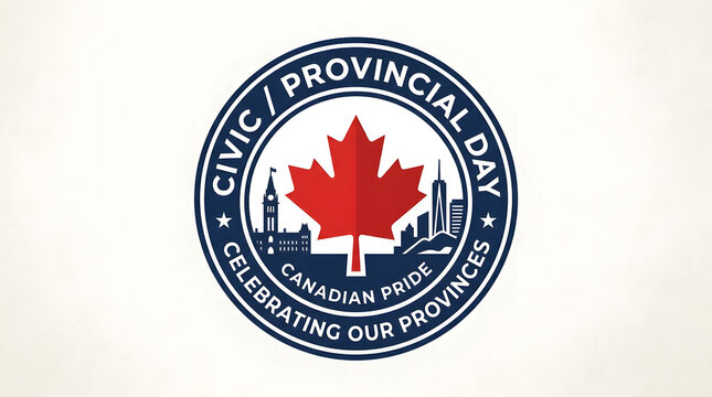 Canada logo with red maple leaf