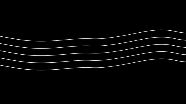 music notes particle background abstract line
