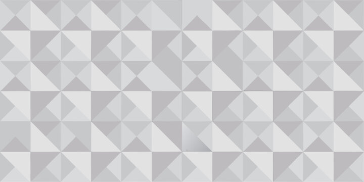 geometric triangle pattern repeating gray and white design