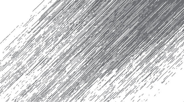 Abstract grey diagonal lines and dots pattern on white background textured surface