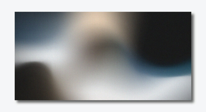 Abstract Grainy Gradient with Soft Ethereal Light and Dark Shadows