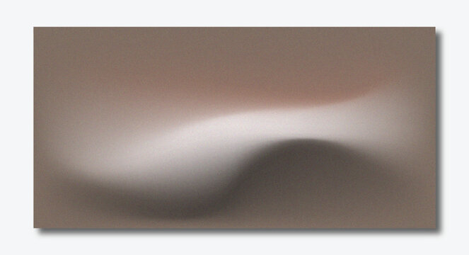 Abstract Grainy Gradient with Soft Neutral Earth Tones and Ethereal Light Wave