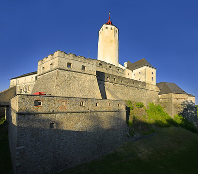 Forchtenstein Castle is a castle built in the Late Middle Ages near the municipality of Forchtenstein in northern Burgenland, Austria.