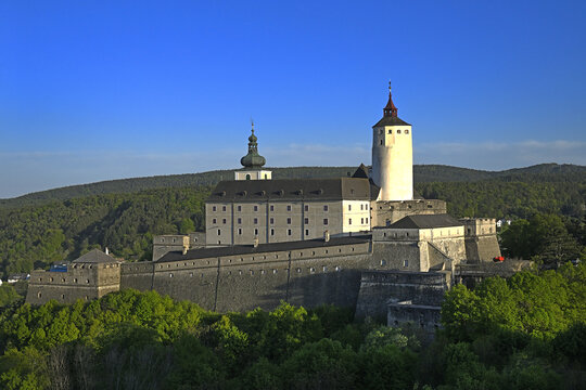 Forchtenstein Castle is a castle built in the Late Middle Ages near the municipality of Forchtenstein in northern Burgenland, Austria.