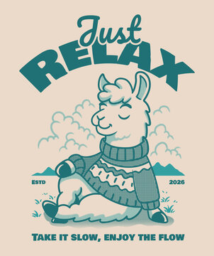 Llama just relax