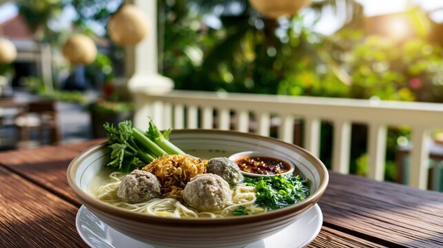 bakso, Indonesian meatball soup