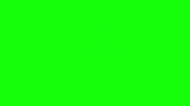 Dynamic "JUST SOLD" text animated in modern red speech bubbles and banners on a vibrant green screen, signaling successful sales and completed transactions.