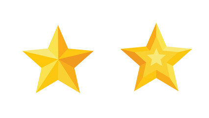 Obraz premium Star illustration isolated on transparent background, glowing decorative symbol for design, celebration themes, rating icons and creative graphic compositions.