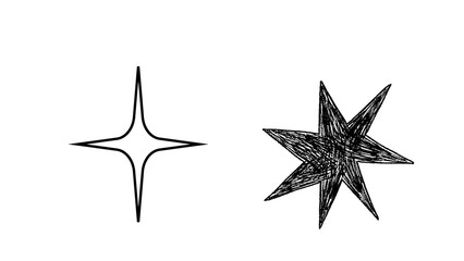 Obraz premium Star illustration isolated on transparent background, glowing decorative symbol for design, celebration themes, rating icons and creative graphic compositions.