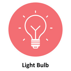  Light Bulb Vector Icon which can easily modify or edit © Design Linker