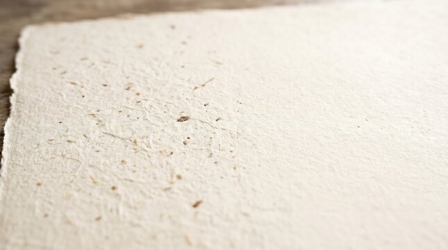 Close-up view of a rough textured surface, likely a piece of flatbread or cracker on a wooden table.