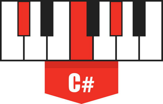 C Sharp Chord Vector