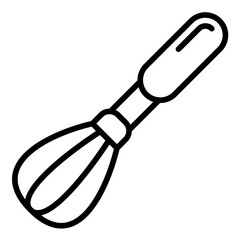Obraz premium Whisk Icon