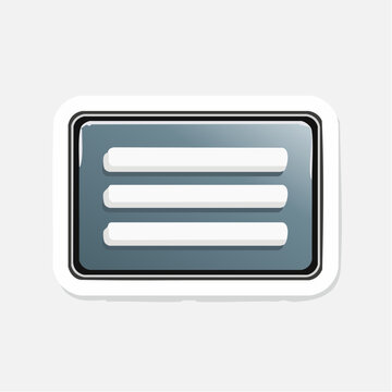 Hamburger Menu Icon