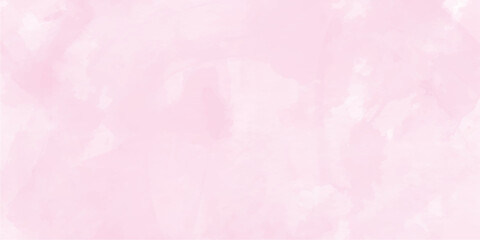 Fototapeta premium Pink watercolor abstract background. Watercolor pink background, Grunge background frame Soft pink watercolor background, Abstract pink watercolor illustration banner, wallpaper, 