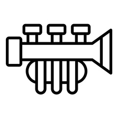 Fototapeta premium Trumpet Icon