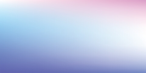 Obraz premium Soft gradient of blue purple and pink