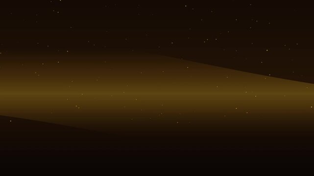 銅色オーロラが揺れるアンティーク調星空背景4K