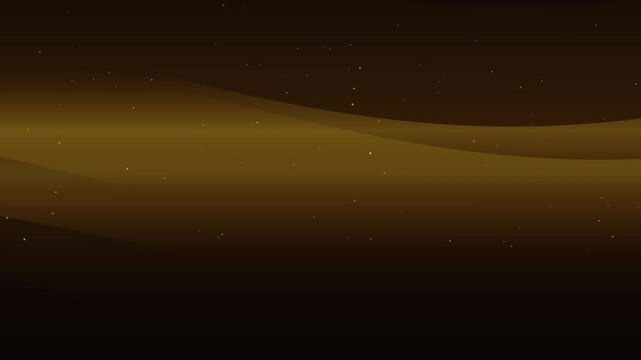 銅色2本オーロラ温かみある夜空ループ背景4K