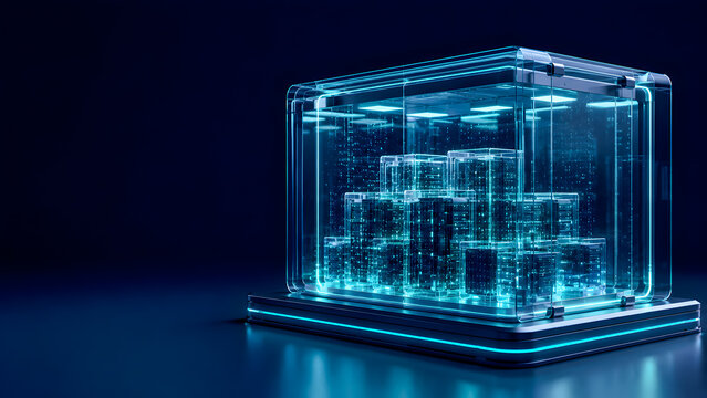 Protected Data Center Infrastructure in Secure Glass Server Vault