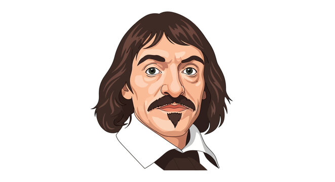 William Shakespeare Portrait Illustration.