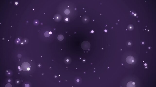 ラベンダー玉ボケ深みある紫癒し4K背景ループ