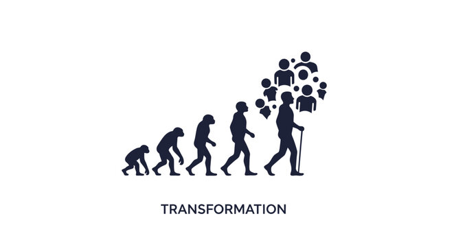 Evolution of Human Transformation.