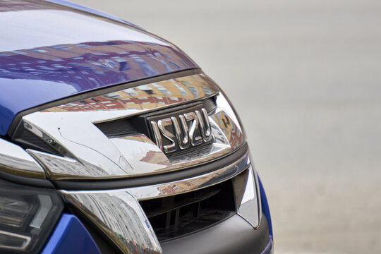 Tyumen, Russia-April 20, 2026: Automotive design: chrome elements and reflective surfaces of a vehicle