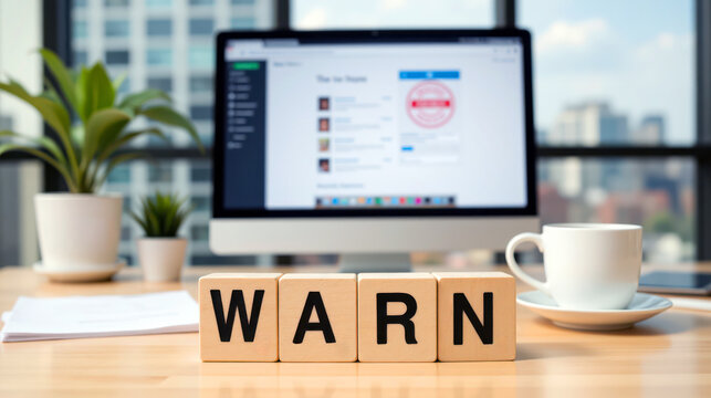 Warn message for urgent risk alert and safety notification, helping teams address threats, compliance issues and emergency incidents before service disruption or security damage escalates