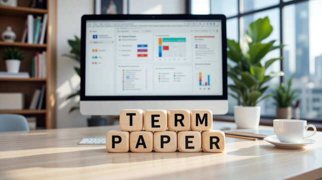 Structuring an academic term paper outline for a university semester course or school thesis presentation, improving student final grade score with helpful research editing and lesson preparation